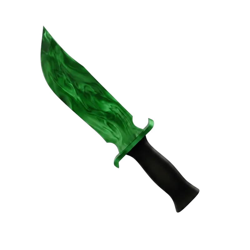 Green Fire Knife