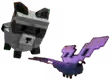 Raccoon + Butterfly Bundle