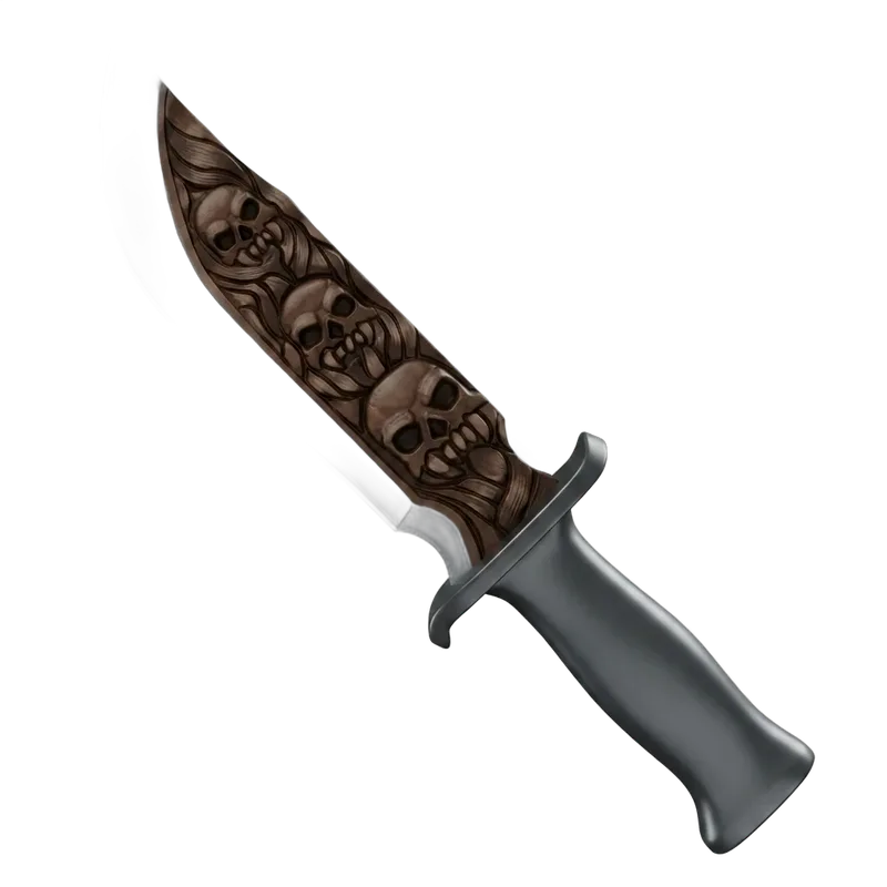 Skulls Knife